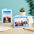 BEST PAPER GREETINGS 48 Pack Photo Frame Cards 4X6 with Envelopes - Picture Insert Note Cards for Wedding, Graduation, Anniversary (Textured Ivory