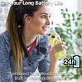 JVC Air Cushion Wireless Earbuds Headphones, Bluetooth 5.0, Water Resistant IPX4, Long Life Battery (Up to 24 Hours), 3-Button Remote with Mic -