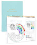 Lamare Habit Tracker Calendar and Food Journal for Women â Goal Setting, Wellness Planner, Meal Planner, Fitness Tracker, Weight Loss Journal,
