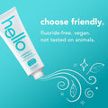 Hello Antiplaque and Whitening Fluoride Free Toothpaste, Whitening Toothpaste with Coconut Oil and Tea Tree Oil, Helps Whiten Teeth, Natural