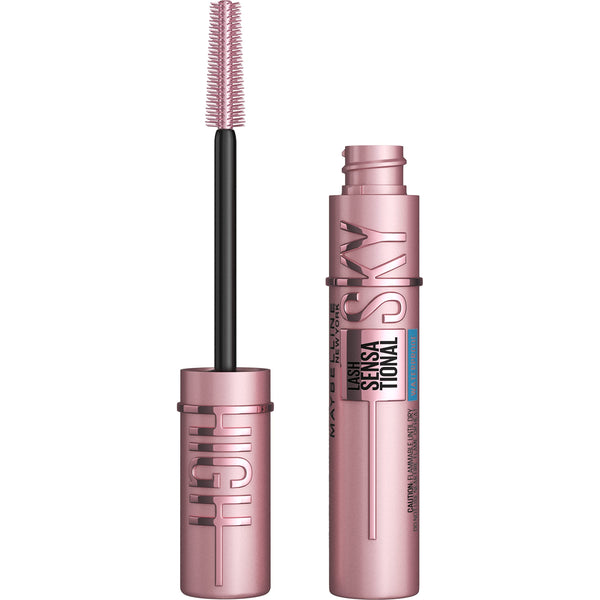 Maybelline Lash Sensational Sky High Waterproof Mascara Makeup, Volumizing, Lengthening, Defining, Curling, Multiplying, Buildable Formula, Very