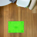 Foot Massage Acupressure Mat High Elasticity TPE Foot Massage Plate for Blood Circulation and Relief Portable for Office Workers and Seniors Green
