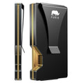 Card Wallet for Men Slim Minimalist: Metal Wallet with Money Clip - Thin Wallet for Men - Front Pocket Credit Card Holder Wallets for Men Gift