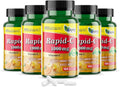 America Medic & Science Rapid-C 1000Mg Vitamin C Supplement (5 Pack of 100 Tablets) Energy Booster, Daily Immune System Support, Antioxidant |