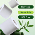 ECOLipak Bamboo Toilet Paper, Septic Safe Toilet Tissue, 16 Double Rolls, 320 Sheets Per Roll, Tree Free, Non Toxic, 2 Ply, Soft and Absorbent,