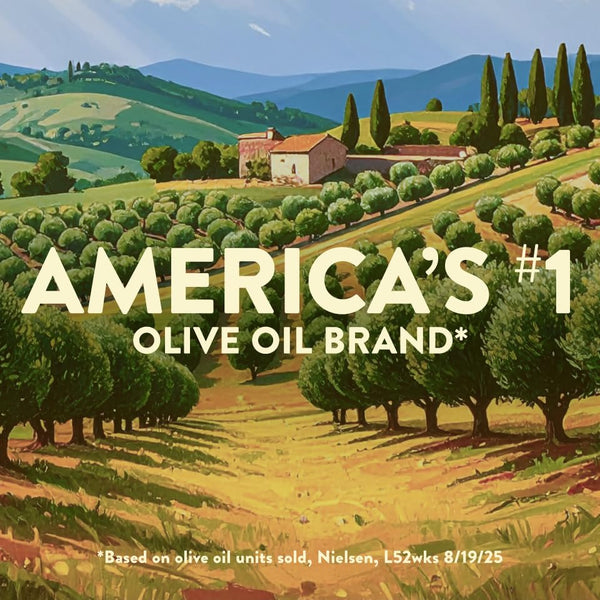 Pompeian Light Taste Olive Oil, Subtle Flavor, Perfect for Frying & Baking, Naturally Gluten-Free, Non-Allergenic, Non-Gmo, 32 FL. OZ.