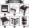 Katchon, Graduation Decorations Class of 2025 Red and Black - Huge, Pack of 76 | Congrats Grad Banner and Graduation Boxes 2025 | Red Balloon Arch