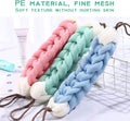 Aarainbow 4 Packs Long Stretch Back Sponge with Rope Handles Back Scrubber Body Sponges for Bathing, Bath Shower Mesh Sponge Body Deep Cleaning