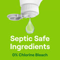 Seventh Generation Toilet Bowl Cleaner Fresh Mint Scent 4 Pack without Chlorine Bleach Ammonia Free 24 Oz