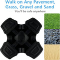Quad Base Replacement Walking Cane Tips