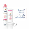 Dove Advanced Care Antiperspirant Deodorant Spray Beauty Finish to Help Skin Barrier Repair after Shaving by Boosting Skin'S Ceramide Levels