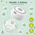 Electric-Herb-Grinder-Large-3.4Oz-Usb Rechargeable, 3.5'' Powerful Grinder for Dry and Fresh Herbs and Spices, Portable Waterproof, Better Control