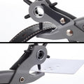 UNCO- Leather Hole Punch Tool, 6 Different Hole Sizes (5/64", 3/32", 7/64", 1/8", 5/32", 3/16"), Durable Hole Punch for Watch Bands, Straps, Dog