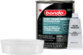 3M Bondo Short Strand Fiberglass Reinforced Filler 21 Oz (595.34 G) with Bondo Cream Hardener 0.5 Oz (14G), Repair Holes up to 0.5 IN, Waterproof
