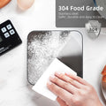 Atogou Food Scale, 33lb Wireless Kitchen Scale with Remote Display, 1g/0.1oz Precise Graduation, Food-Grade 304 Stainless Steel, Digital Food