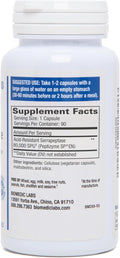 Serra-Rx 80,000 SPU Serrapeptase - Acid-Resistant Proteolytic Systemic Enzyme, Non-Gmo, Gluten Free, Vegan, Supports Sinus & Lung Health, 90 Veg