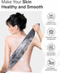 Yiclick 2PCS Exfoliating Washcloth Towel - Exfoliating Body Scrubber Exfoliator, Loofah Sponge Wash Cloth, Korean & Japanse & African Net Sponge