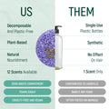 Solid Shampoo Bar And Conditioner Effect Hair Soap – 100% Organic Shampoo Bars For Hair With All Natural Plant Based Essential Oils And Zero Waste