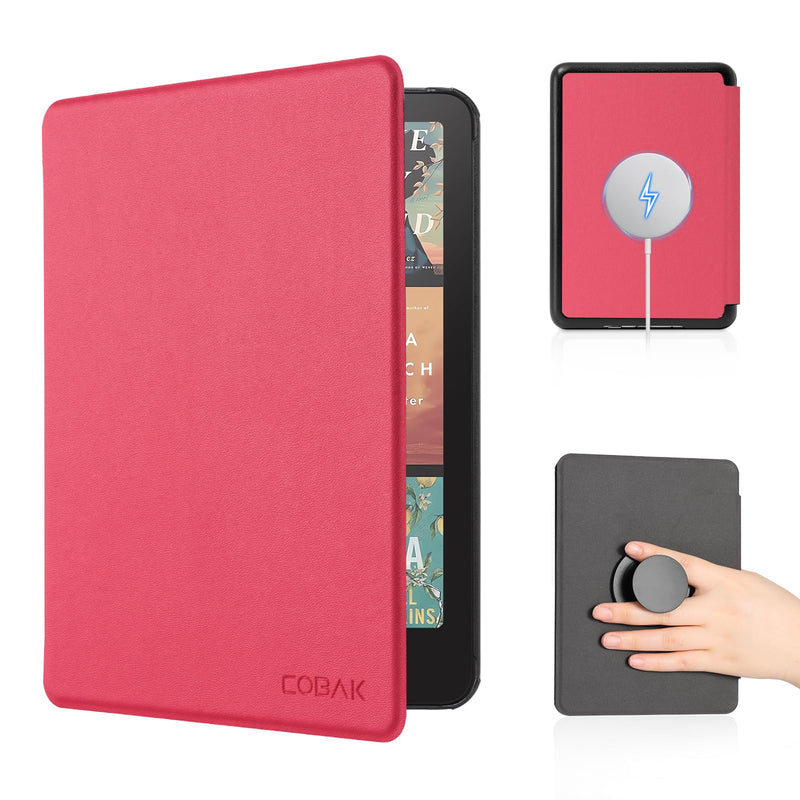 Cobak Magnetic Case for 7" Kindle Paperwhite 12Th Gen 2024 and Kindle Colorsoft - Compatible with Iphone Magsafe, for Popsockets Grip, for Anker