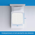 RMS Ultra Soft 4-Layer Washable and Reusable Incontinence Bed Pad - Waterproof Bed Pads, 34"X36