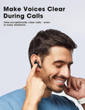 Wireless Earbuds, Bluetooth Ear Buds with Big Bass Stereo Sound, 48 Hours Playtime, Lightweight In-Ear Fit Earphones, IPX7, Hands-Free Calls with