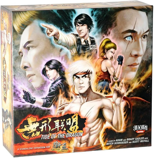 Blacklist Games Street Masters Board Game Bundle: Essence of Evil Expansion, Tide of the Dragon Expansion, and Boss Minis Pack 1 (58 Miniatures)
