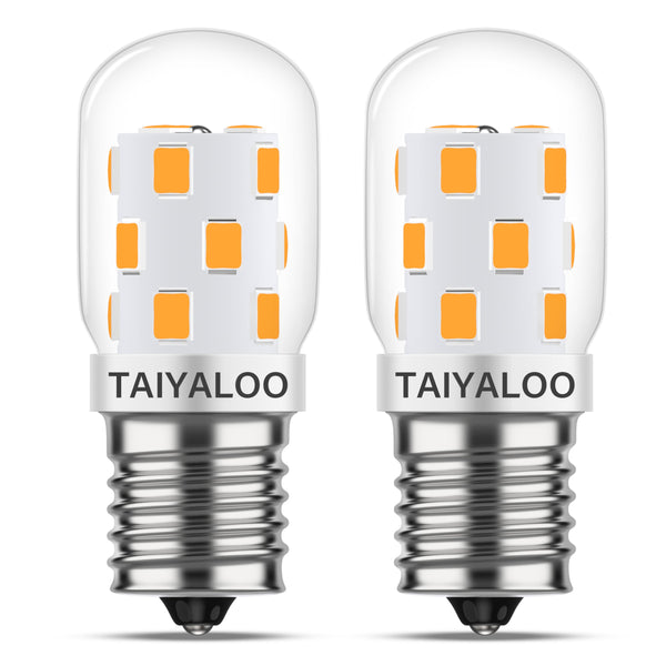 LED Microwave Light Bulb over Stove Appliance 8206232A 40W Incandescent Equivalent, E17 LED Bulb Dimmable for Refrigerator, Range Hood, 3W 380LM
