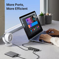 UGREEN USB 3.0 Hub, 4 Ports USB a Splitter Ultra-Slim USB Expander for Mouse, Keyboard, Flash Drive, U Disk, Printer Compatible with Laptop,