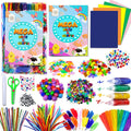 Goodyking Arts and Crafts Supplies for Kids - All in One Kid Crafts Toddler Activities Kids School Supplies Age 4 5 6 7 8 Years Old Craft Art