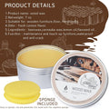 7Oz Beeswax for Cutting Boards, Wood Butter Cutting Board Wax - Natural Wood Conditioner,Food Grade Wood Wax for Butcher Blocks and Wooden