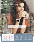 Smart Watches for Women Men [Make/Answer Calls/Ai Voice/Female Health] Android Phones Iphone Compatible, 1.83âFitness Tracker Watch for Women