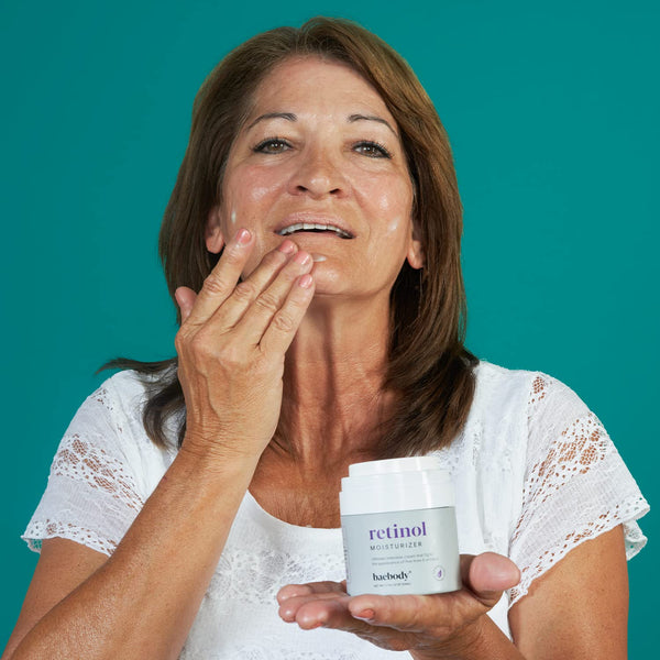 Baebody Made in USA Retinol Cream for Face - anti Aging Face Cream for Fine Lines and Wrinkles - with Jojoba Oil & Vitamin E - Beauty Gifts for