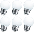 Flaspar LED Night Light Bulb, Globe Small LED Light Bulbs 15W Equivalent, E26 Medium Screw Base Bathroom Vanity Porch Outdoor String Light Bulbs 6
