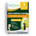 Tru Earth Multi-Surface Cleaner Eco-Strips | All Purpose Cleaner Concentrate for Multi-Use, Fresh Lemon Scent, 8 Strips