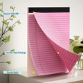 2 Pcs Legal Pads 8.5 X 11 Pink Note Pads 8.5 X 11 Notepad 8.5 X 11 Micro Perforated Writing Pads 8.5 X 11 Lined Paper Pads Wide Ruled Pad of Paper