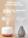 Innogear 500Ml Essential Oil Diffuser with Remote Control, Premium Ultrasonic Aromatherapy Diffusers Scent Humidifier Vaporizer Auto-Off Timer for