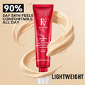 FV Waterproof Foundation, Medium Coverage, Oil-Free & Long Lasting, Lightweight, Matte Foundation for Oily/Normal Skin, Transfer Proof Liquid