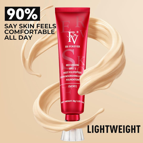 FV Waterproof Foundation, Medium Coverage, Oil-Free & Long Lasting, Lightweight, Matte Foundation for Oily/Normal Skin, Transfer Proof Liquid