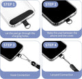 CACOE Phone Lanyard 2 PCS-2 PCS Adjustable Neck Strap,4 PCS Patches,Universal Crossbody Multifuctional Cell Phone Lanyards Compatible with Most
