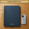 Undated Daily Planner - Time Blocking Planner & ADHD Planner. to Do List, Hourly Schedule, Daily and Monthly Agenda. Time Management &