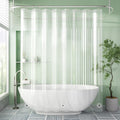 Amazerbath Shower Curtain Liner, 72X72 Clear Shower Curtain Liner, Waterproof Plastic Shower Liner, Cute Lightweight PEVA Shower Curtain for