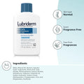 Lubriderm Daily Moisture Body Lotion for Sensitive, Dry Skin, Enriched with Vitamin B5, Dye and Lanolin Free, Unscented and Non-Greasy, 16 Fl. Oz