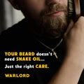 WARLORD Beard Oil & Beard Softener for Men - Beard Moisturizer & Natural Beard Oil to Reduce Itchy Skin, Tame Hair and Manage Frizz - Southern