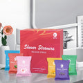 Shower Steamers Aromatherapy for Women and Men, 24-Pack Organic Shower Bombs with Essential Oil, Rose, Watermelon, Tea Tree, Orange, Sea Salt,