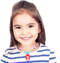 Disney Princess Necklace Activity, 160-Piece Jewelry Making Kit, Preschool Arts and Crafts, Kids Toys for Ages 3 Up