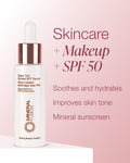 Mineral Fusion Face Serum, Sheer Tint Mineral SPF Serum, 1 Fl Oz, Medium, Tinted Broad Spectrum SPF 50 Mineral Sunscreen, Sheer Coverage,