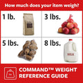 Command Large Picture Hanging Strips, White, Holds up to 16 Lbs, 14-Pairs, Easy to Open Packaging