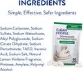 The Clean People Dishwasher Pods - Cuts Grease & Rinses Sparkling Clean - Residue-Free - Phosphate Free Dishwashing Pods - Lemon, 60 Pack