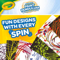Crayola Paint Pendulum (30Pcs), Washable Paint Kit, Kids Arts & Crafts, Art Toys for Girls & Boys, Gift for Kids, Ages 7+