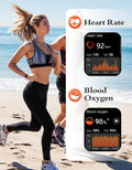 RUIMEN Smart Watches for Women Men (Answer/Make Calls), 1.8" Smartwatch for Ios/Android Phones, Fitness Tracker Heart Rate/Sleep Monitor Digital